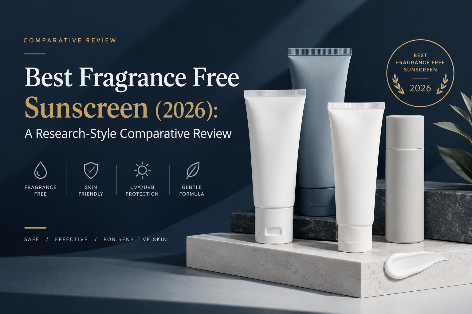 Best Fragrance Free Sunscreen (2026): A Research-Style Comparative Review