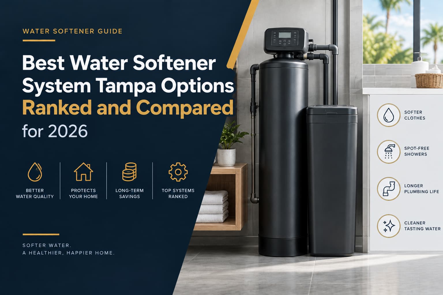 Best Water Softener System Tampa Options Ranked and Compared for 2026
